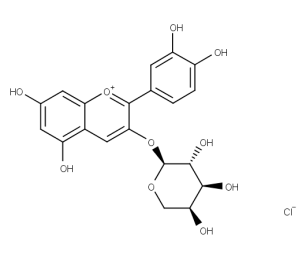 Cyanidin-3-O-arabinoside chloride