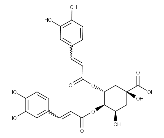 3,4-Di-O-Caffeoyl quinic acid