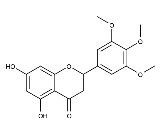 5,7-Dihydroxy-3',4',5'-trimethoxyflavanone